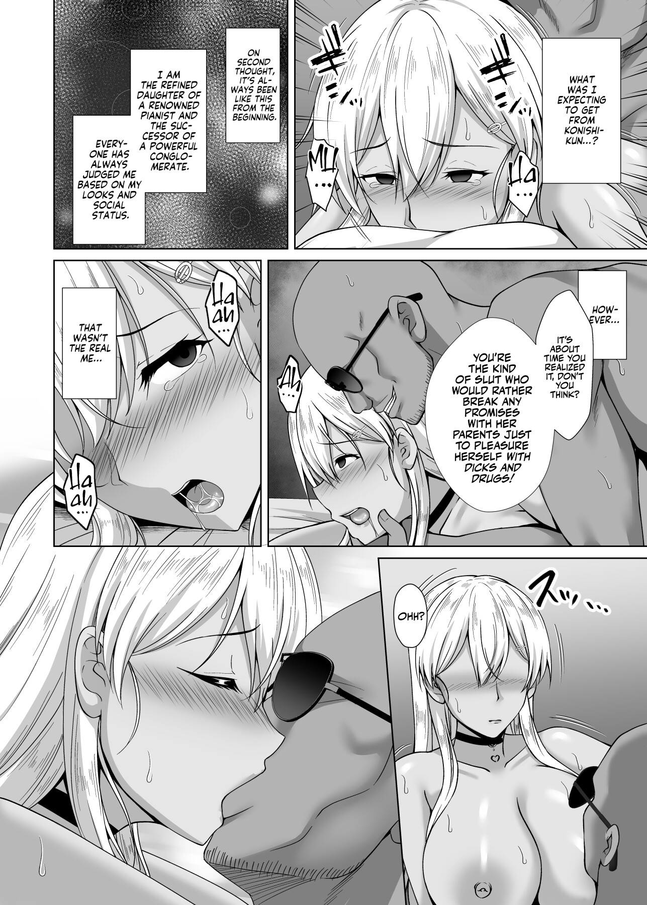 Hentai Manga Comic-The Real Reason She Changed Her Hair-Read-37
